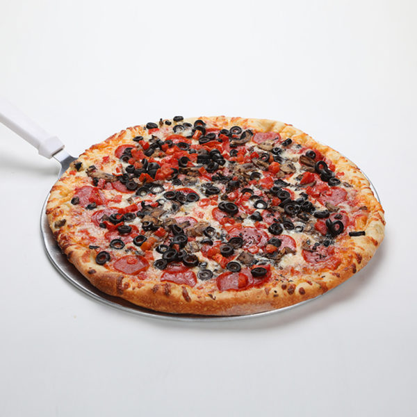 Pepperoni, Mushroom, Black Olive & Tomato